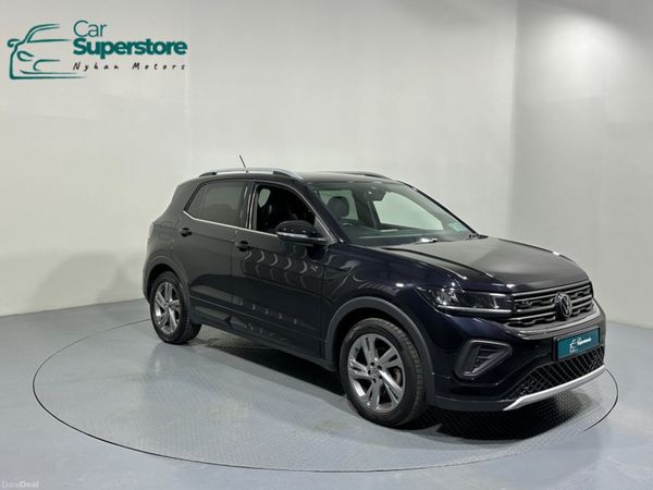 Volkswagen T-Cross Estate/Jeep, Petrol, 2024, Black