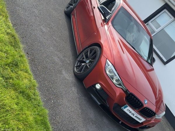 BMW 3-Series Saloon, Diesel, 2017, Orange