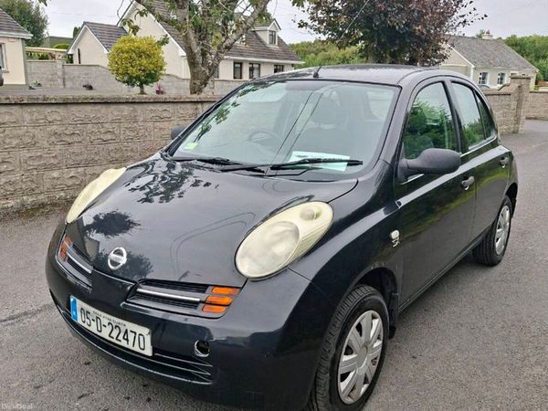 Nissan Micra Hatchback, Petrol, 2005, Black