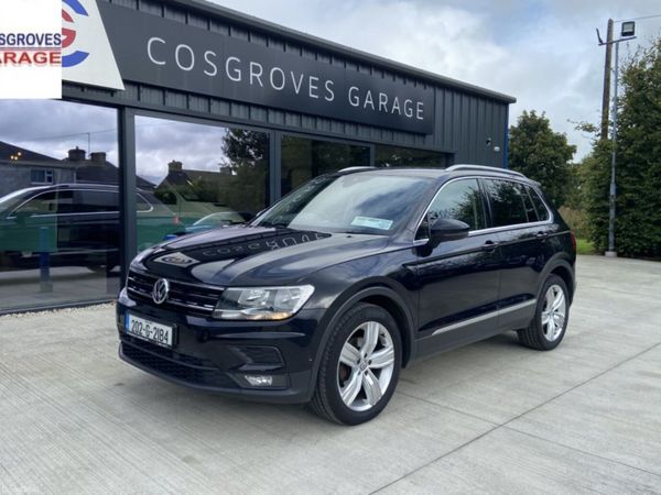 Volkswagen Tiguan SUV, Diesel, 2020, Black