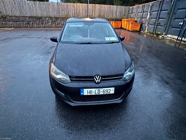 Volkswagen Polo Hatchback, Diesel, 2014, Black