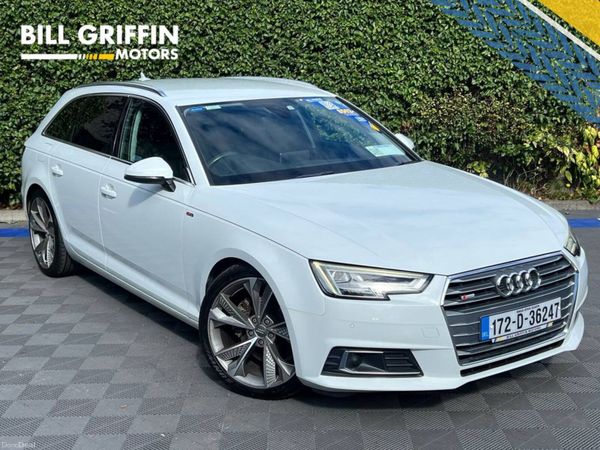 Audi A4 Estate, Petrol, 2017, White