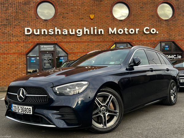 Mercedes-Benz E-Class Estate, Diesel Plug-in Hybrid, 2022, Blue