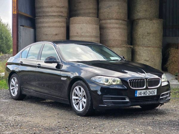 BMW 5-Series Saloon, Diesel, 2014, Black