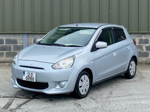 Mitsubishi Mirage Hatchback, Petrol, 2012, Silver