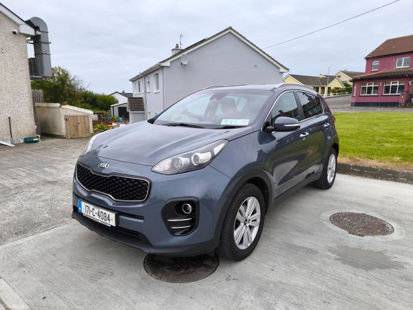 Kia Sportage SUV, Diesel, 2017, Blue