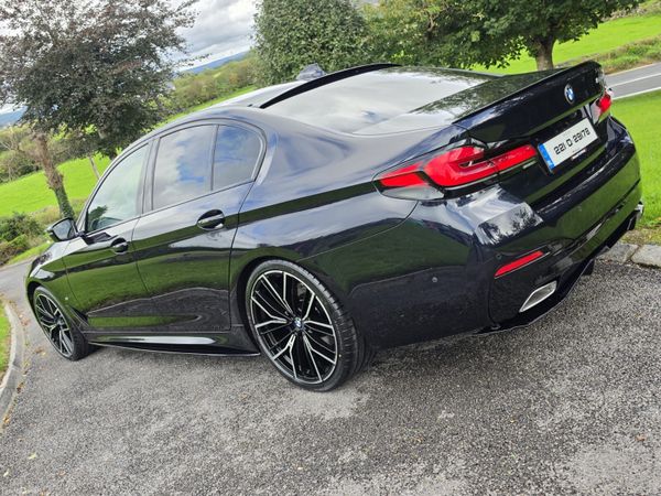 BMW 5-Series Saloon, Diesel, 2022, Black