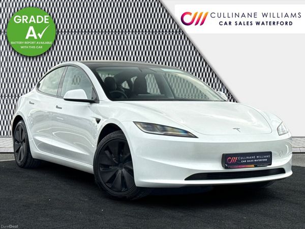 Tesla Model 3 Saloon, Electric, 2024, White