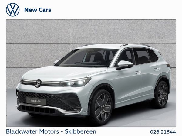 Volkswagen Tiguan SUV, Petrol Plug-in Hybrid, 2027, Silver