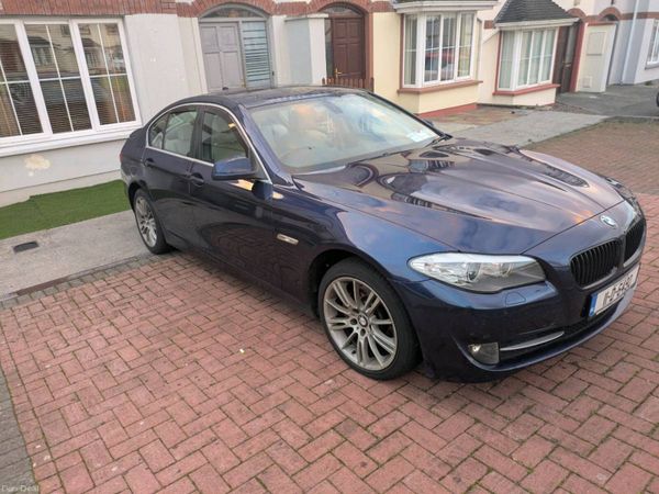 BMW 5-Series Saloon, Diesel, 2011, Blue