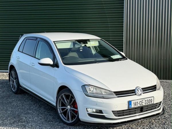 Volkswagen Golf Hatchback, Petrol, 2014, White