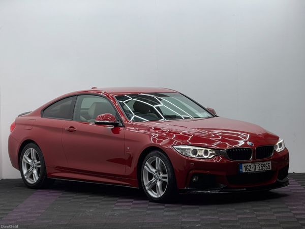 BMW 4-Series Coupe, Diesel, 2016, Red