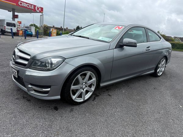 Mercedes-Benz C-Class Coupe, Petrol, 2013, Silver