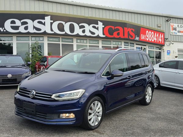 Volkswagen Touran MPV, Petrol, 2017, Blue