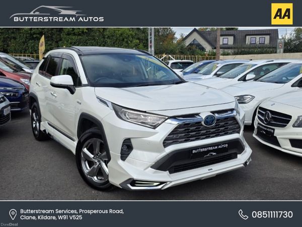 Toyota RAV4 SUV, Petrol Hybrid, 2019, White