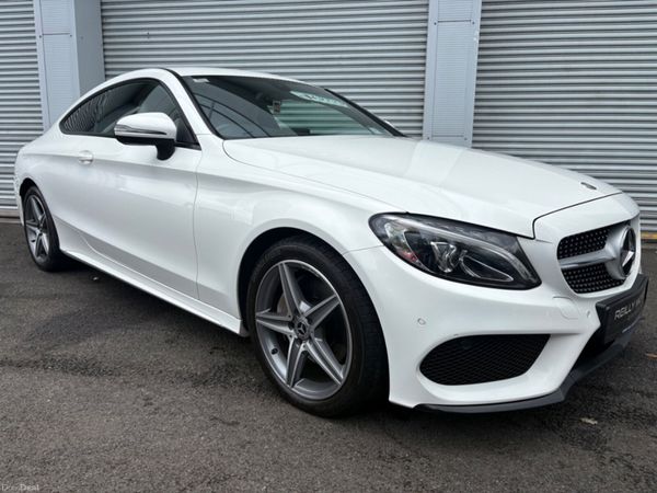 Mercedes-Benz C-Class Coupe, Diesel, 2018, White