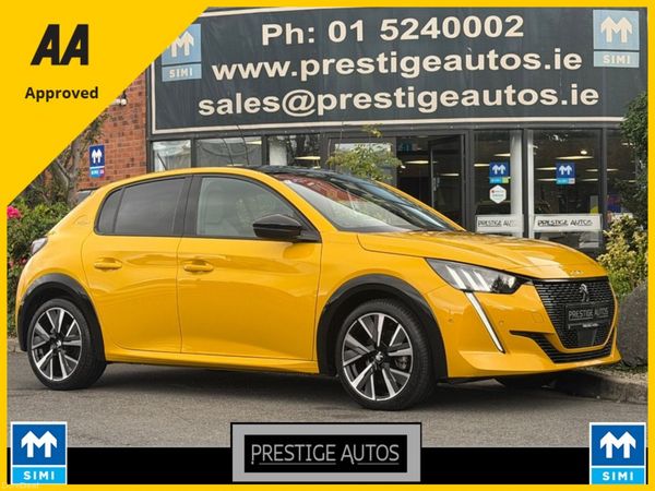 Peugeot 208 Hatchback, Petrol, 2020, Yellow