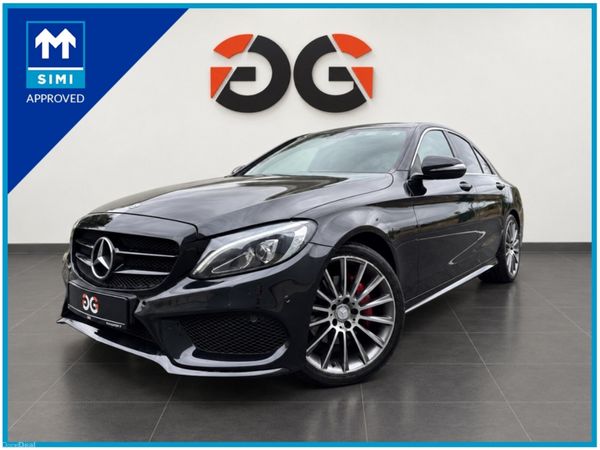 Mercedes-Benz C-Class Saloon, Diesel, 2015, Black