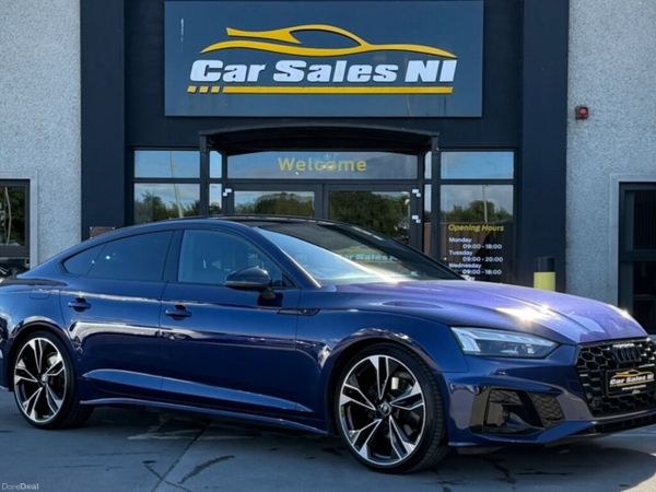 Audi A5 Hatchback, Diesel Hybrid, 2023, Blue