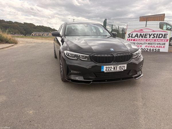 BMW 3-Series Saloon, Petrol Plug-in Hybrid, 2022, Black