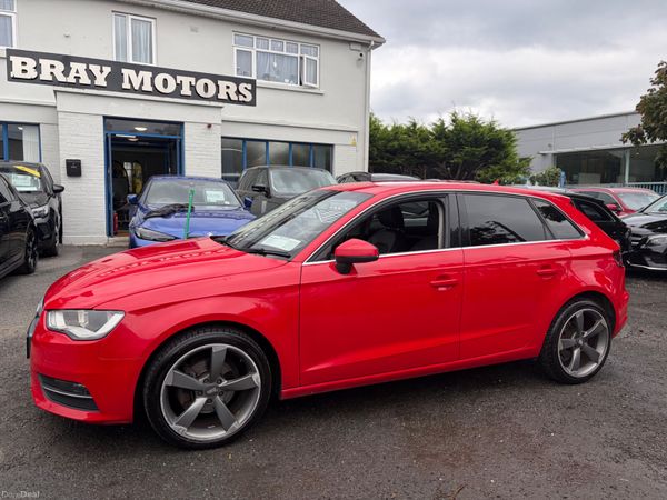 Audi A3 Hatchback, Diesel, 2016, Red