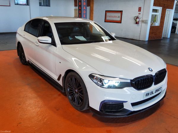 BMW 5-Series Saloon, Diesel, 2019, White