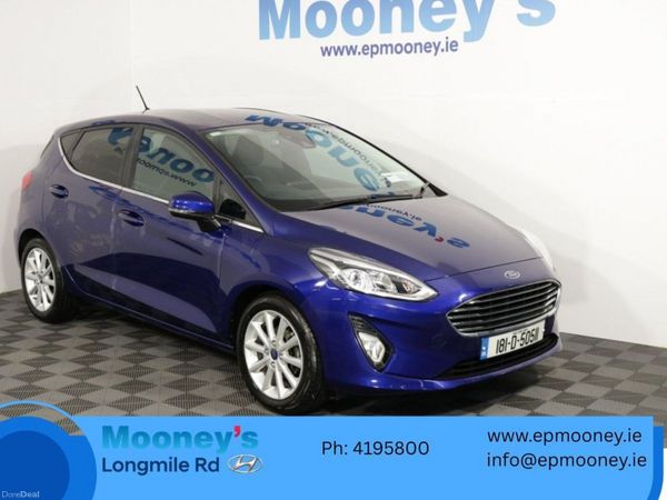 Ford Fiesta Hatchback, Petrol, 2018, Blue