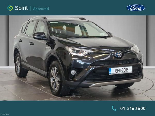 Toyota RAV4 SUV, Petrol Hybrid, 2018, Black