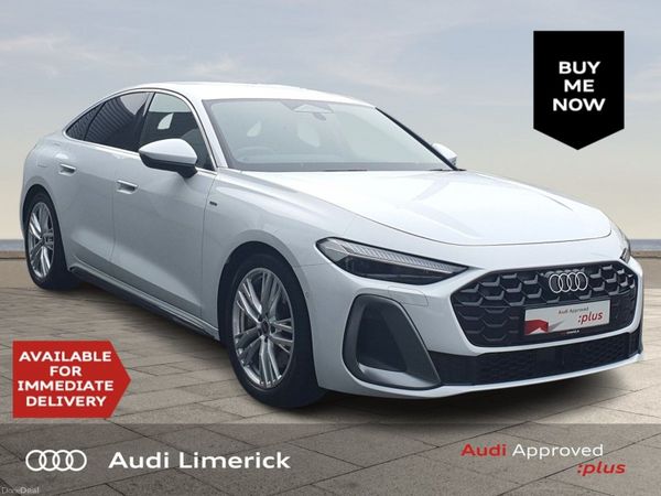 Audi A5 Hatchback, Petrol Plug-in Hybrid, 2025, White