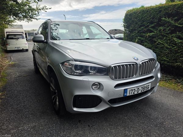 BMW X5 SUV, Petrol Plug-in Hybrid, 2017, Silver