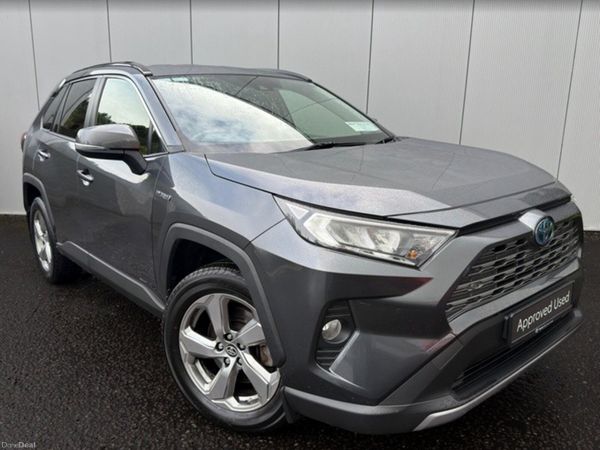 Toyota RAV4 SUV, Petrol Hybrid, 2021, Grey
