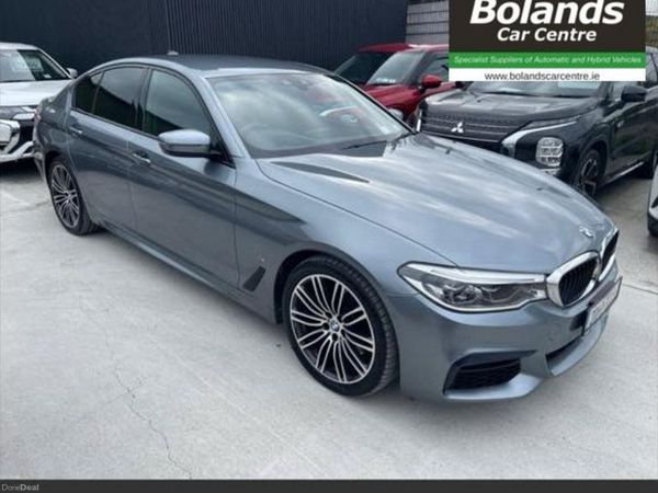 BMW 5-Series Saloon, Petrol Plug-in Hybrid, 2020, Grey