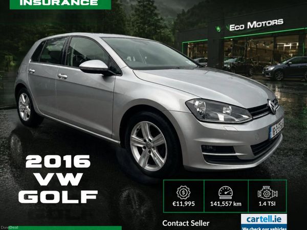 Volkswagen Golf Hatchback, Petrol, 2016, Silver