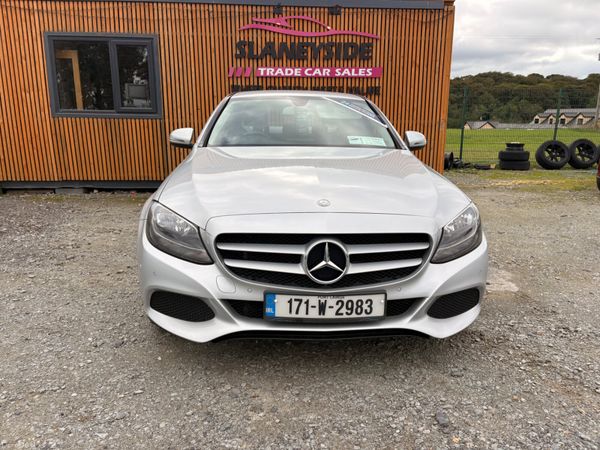 Mercedes-Benz C-Class Saloon, Diesel, 2017, Silver