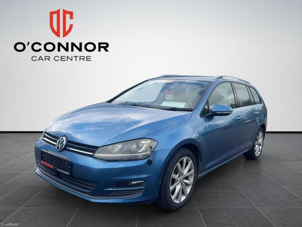 Volkswagen Golf Estate, Petrol, 2017, Blue