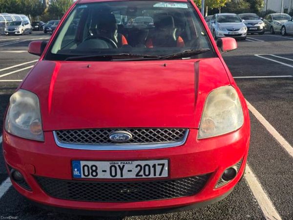 Ford Fiesta Hatchback, Petrol, 2008, Red