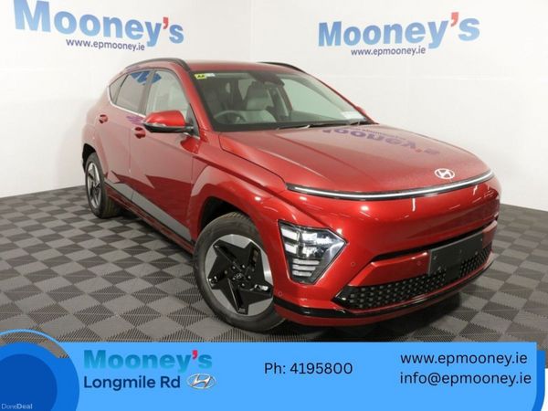 Hyundai KONA SUV, Electric, 2026, Red