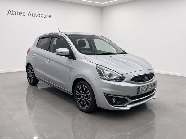 Mitsubishi Mirage Hatchback, Petrol, 2018, Silver