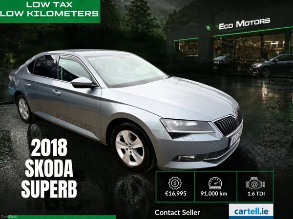 Skoda Superb Saloon, Diesel, 2018, Grey