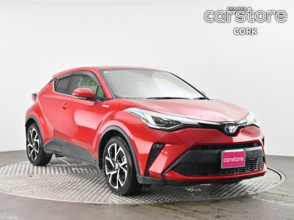 Toyota C-HR SUV, Petrol Hybrid, 2020, Red