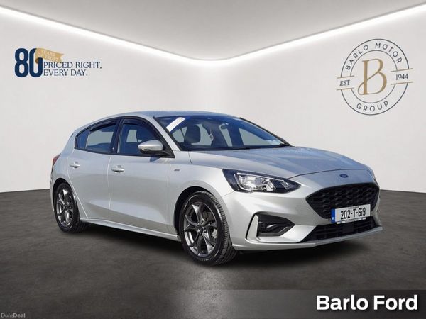 Ford Focus Hatchback, Petrol, 2020, Silver