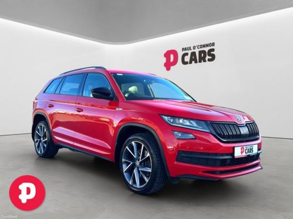 Skoda Kodiaq SUV, Diesel, 2020, Red