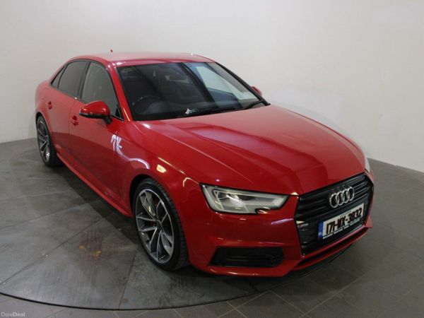 Audi A4 Saloon, Diesel, 2017, Red