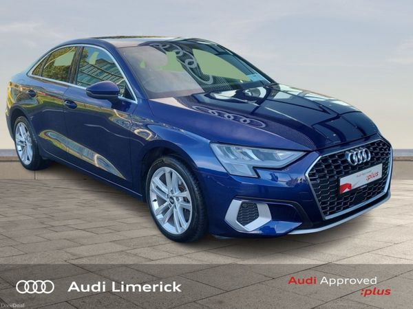Audi A3 Saloon, Petrol, 2021, Blue
