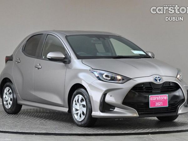Toyota Yaris Hatchback, Petrol Hybrid, 2021, Grey