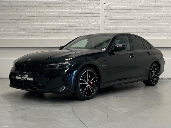 BMW 3-Series Saloon, Petrol Hybrid, 2023, Black