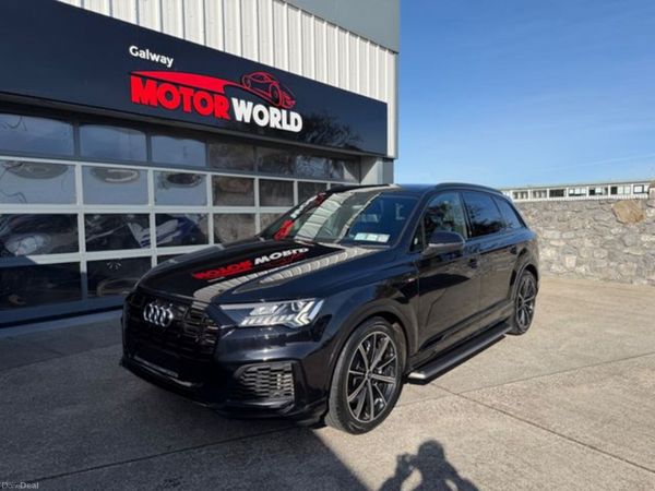 Audi Q7 SUV, Petrol Plug-in Hybrid, 2021, Black