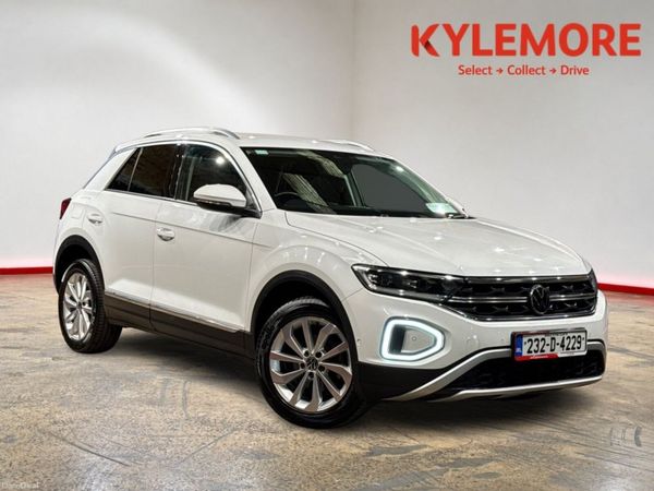 Volkswagen T-Roc SUV, Petrol, 2023, White