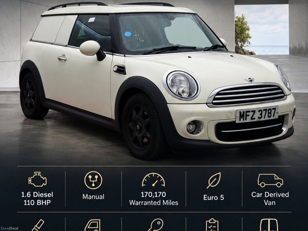 Mini Cooper MPV, Diesel, 2013, White