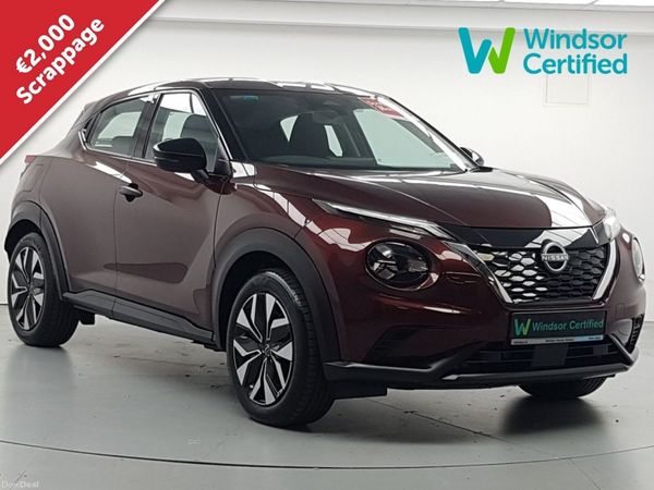 Nissan Juke SUV, Petrol Hybrid, 2026, Red